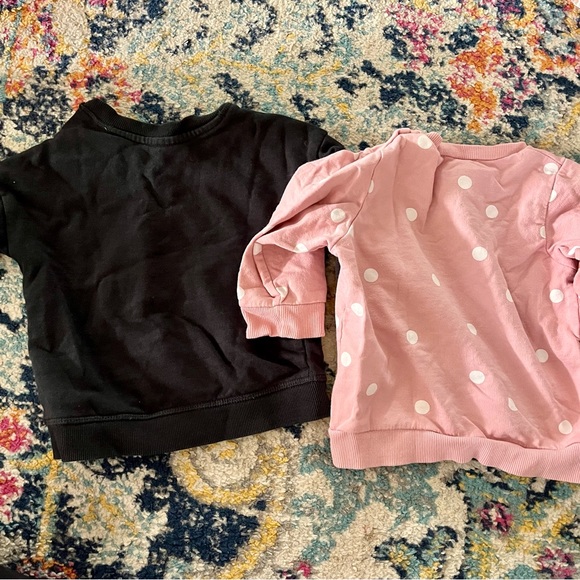 H&M Baby Girls Crewneck Sweatshirts Size 9 Months - Picture 5 of 8
